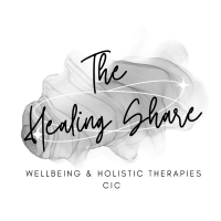 Logo for The Healing Share - Wellbeing & Therapies CIC