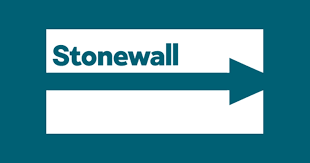 Logo for Stonewall - The Lesbian, Gay and Bisexual Charity