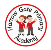 Logo for Harrow Gate Primary 2 year olds. 
