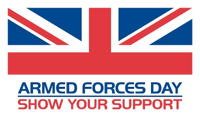 Armed Forces Day flag logo
